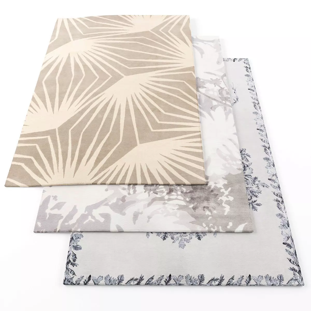 Rugs-1155 rugs for living room Low-poly 3D model_0