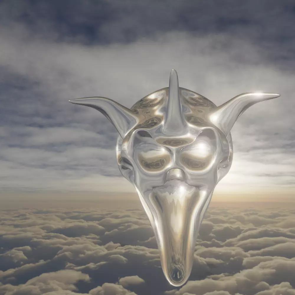 Alien Crystal Skull 3D model