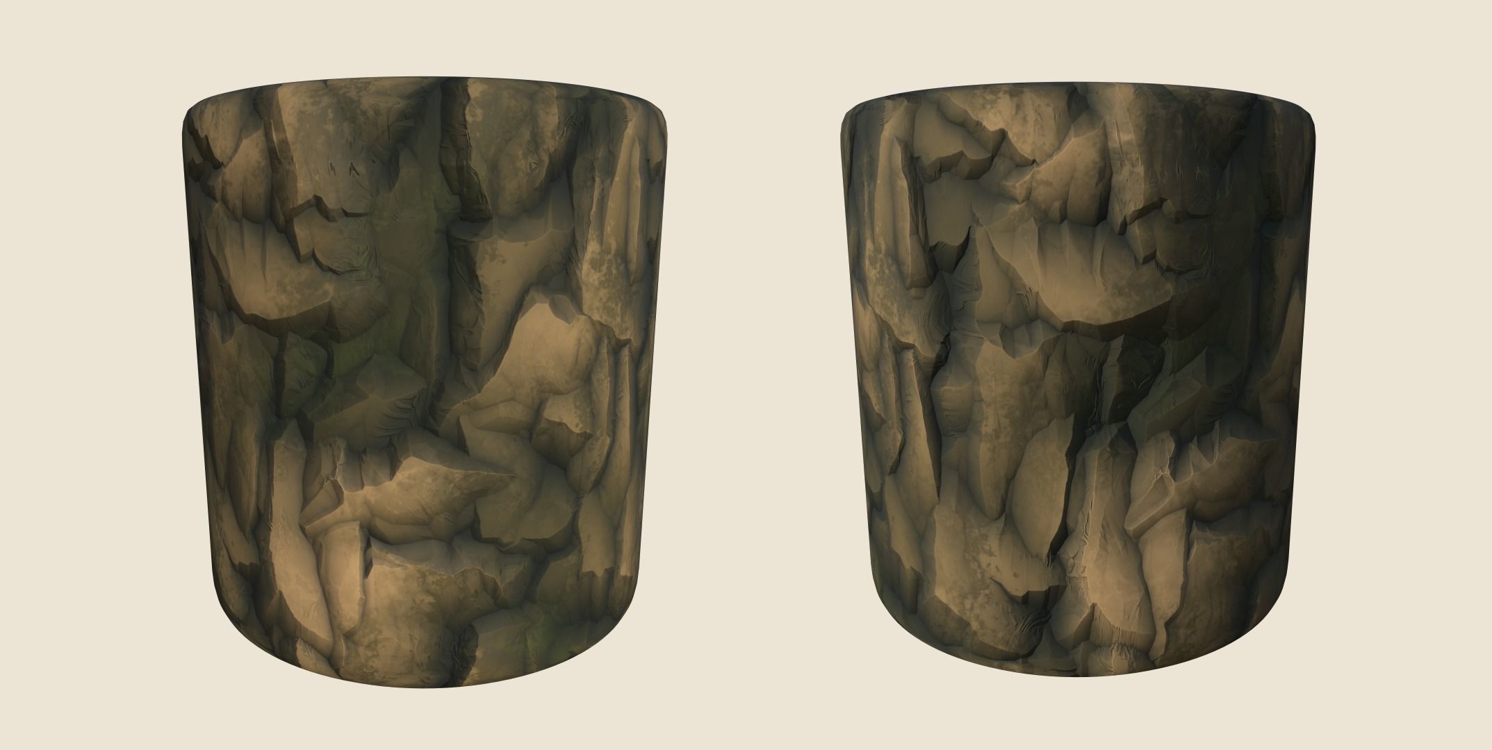 Rock crag PBR seamless material Texture_2