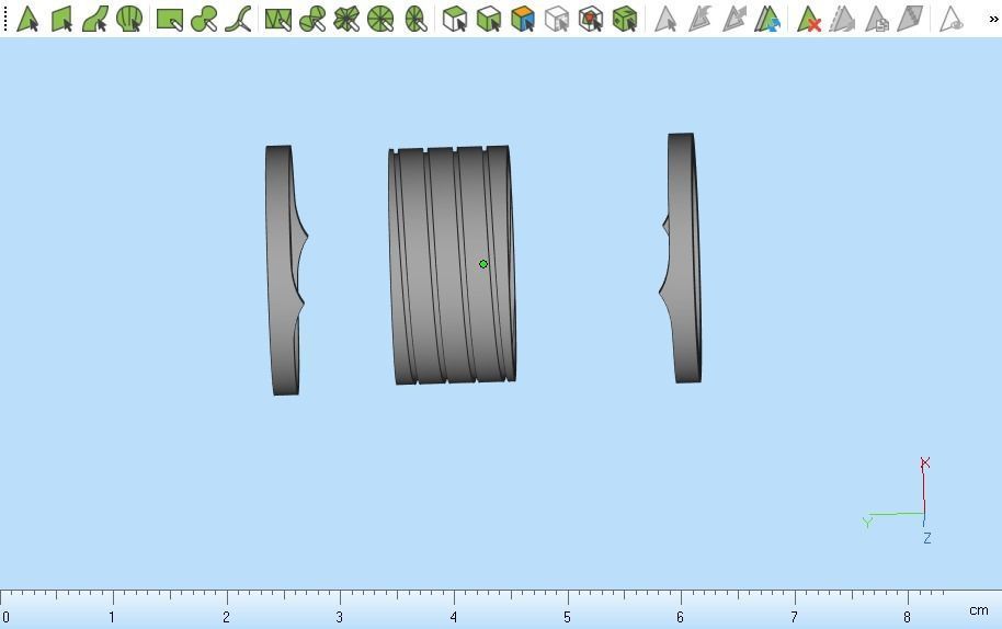 Ring Bvlgari  3D print model_16