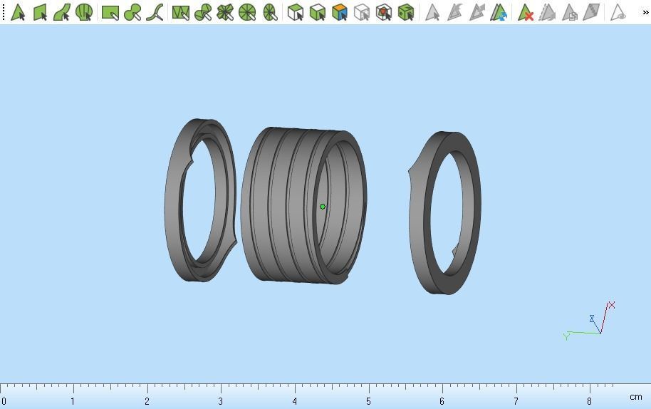 Ring Bvlgari  3D print model_15