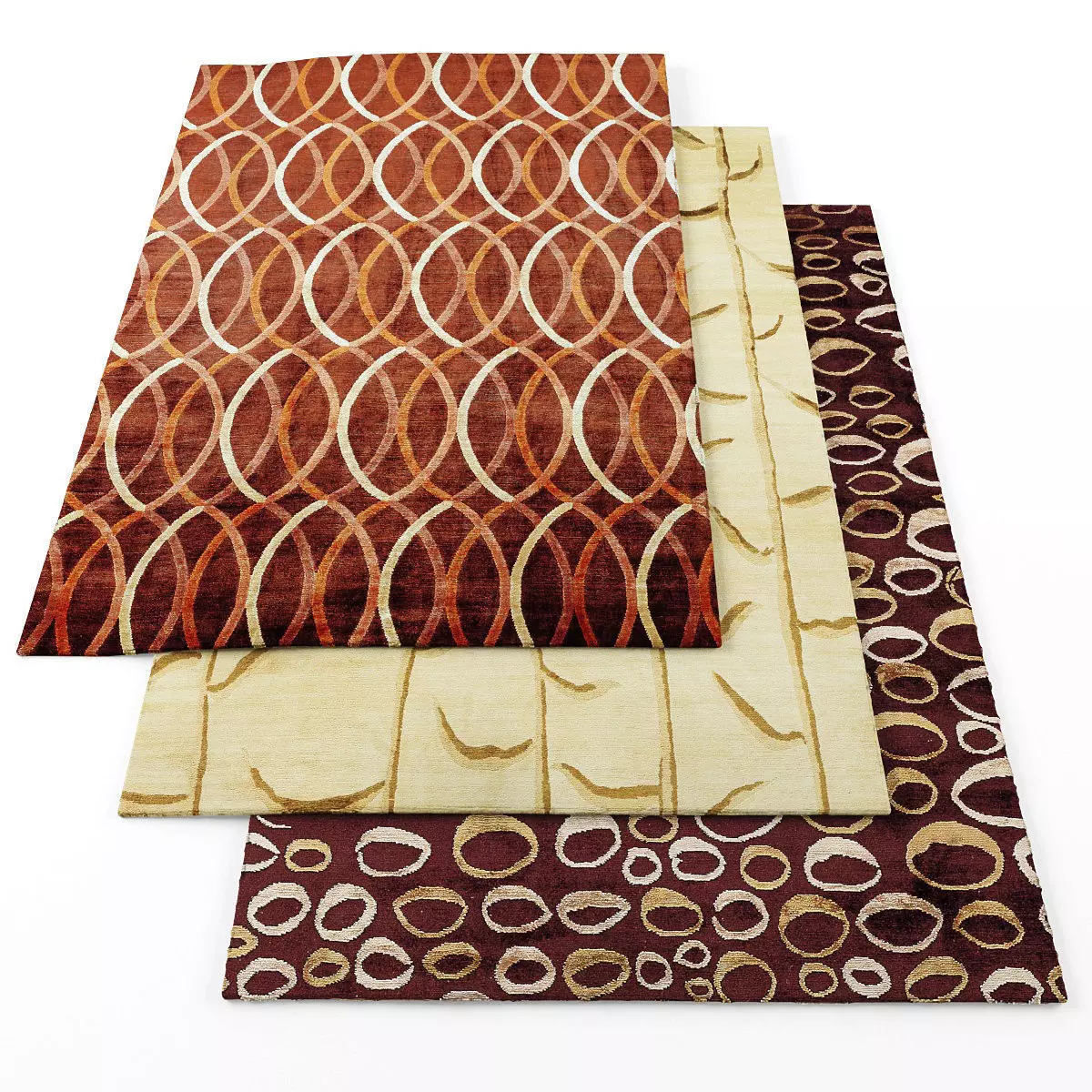 Rugs-1158 rugs for living room Low-poly 3D model_0