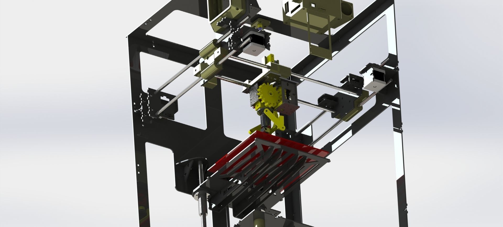 CST CORE XY 200x200 3D PRINTER SPECIAL DESIGN 3D print model_2