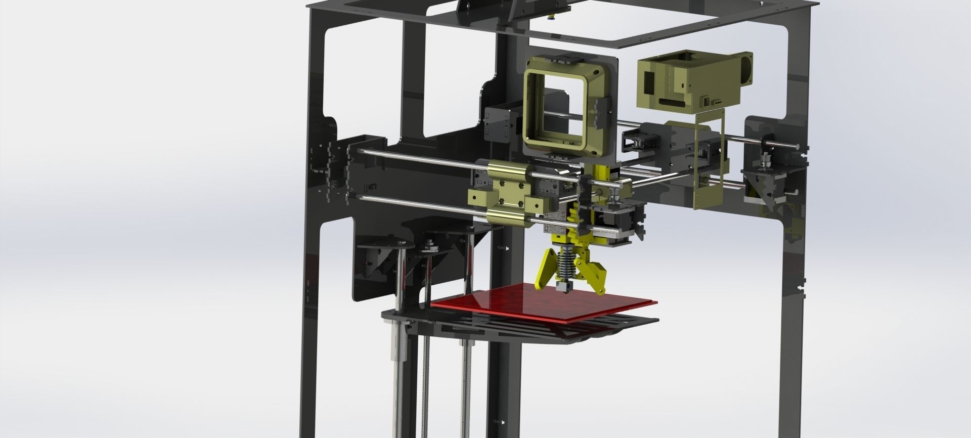 CST CORE XY 200x200 3D PRINTER SPECIAL DESIGN 3D print model_13