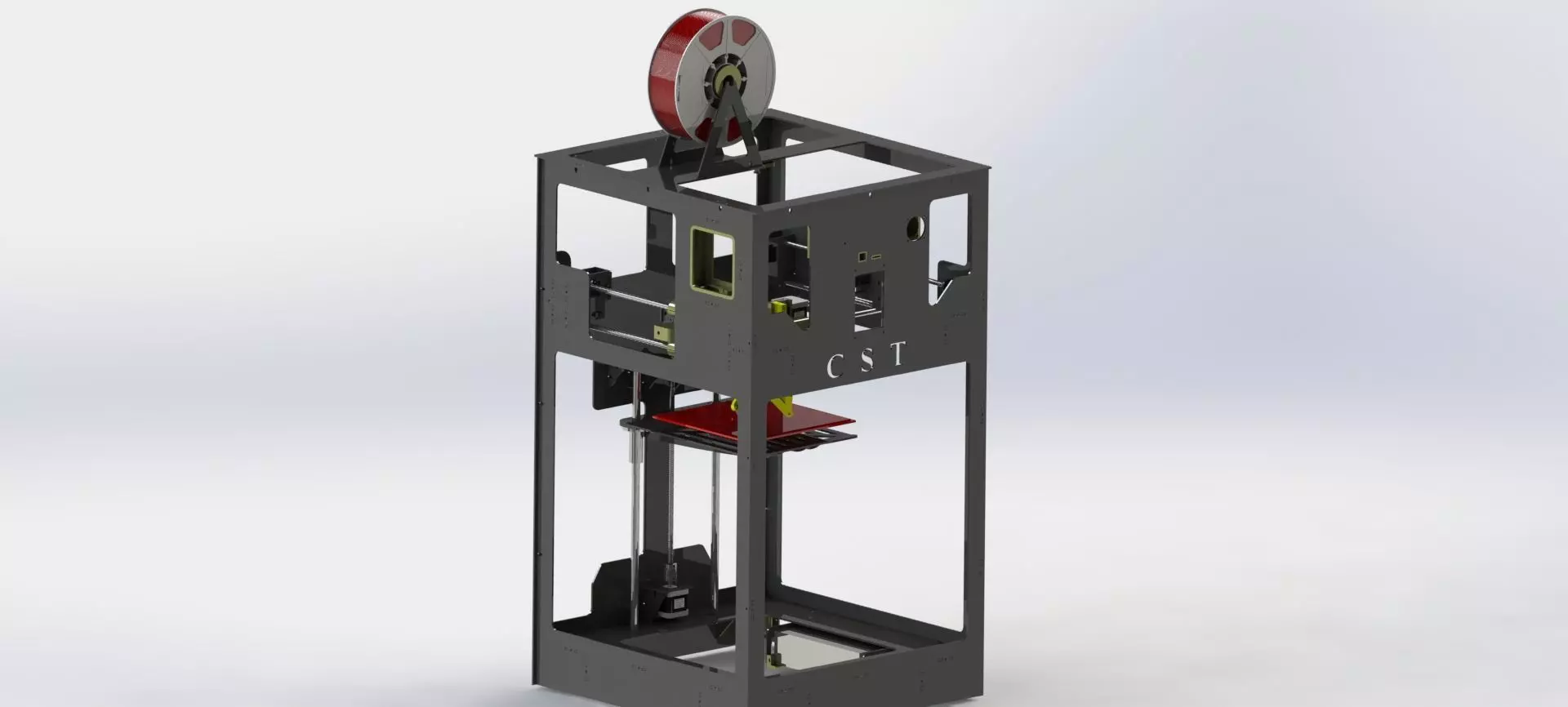 CST CORE XY 200x200 3D PRINTER SPECIAL DESIGN 3D print model_0