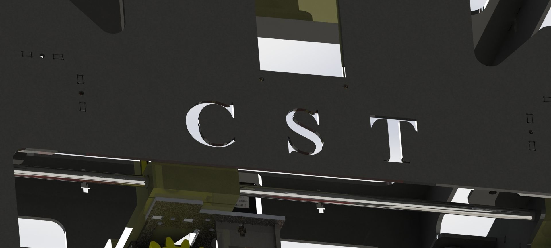 CST CORE XY 200x200 3D PRINTER SPECIAL DESIGN 3D print model_1