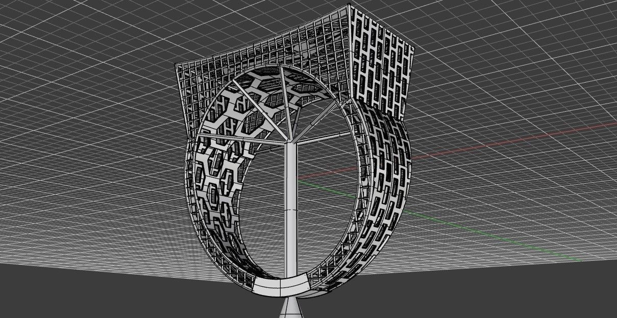 Shark ring  3D print model_7