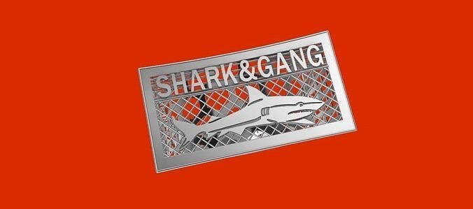 Shark ring  3D print model