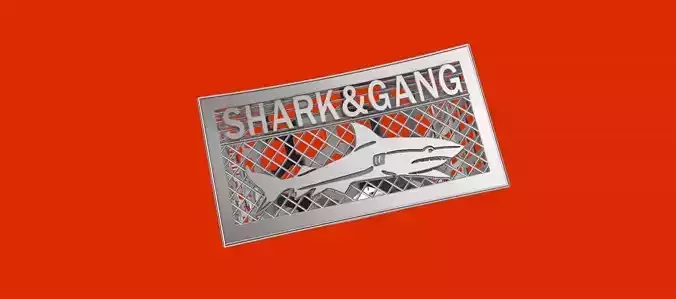 Shark ring  3D print model
