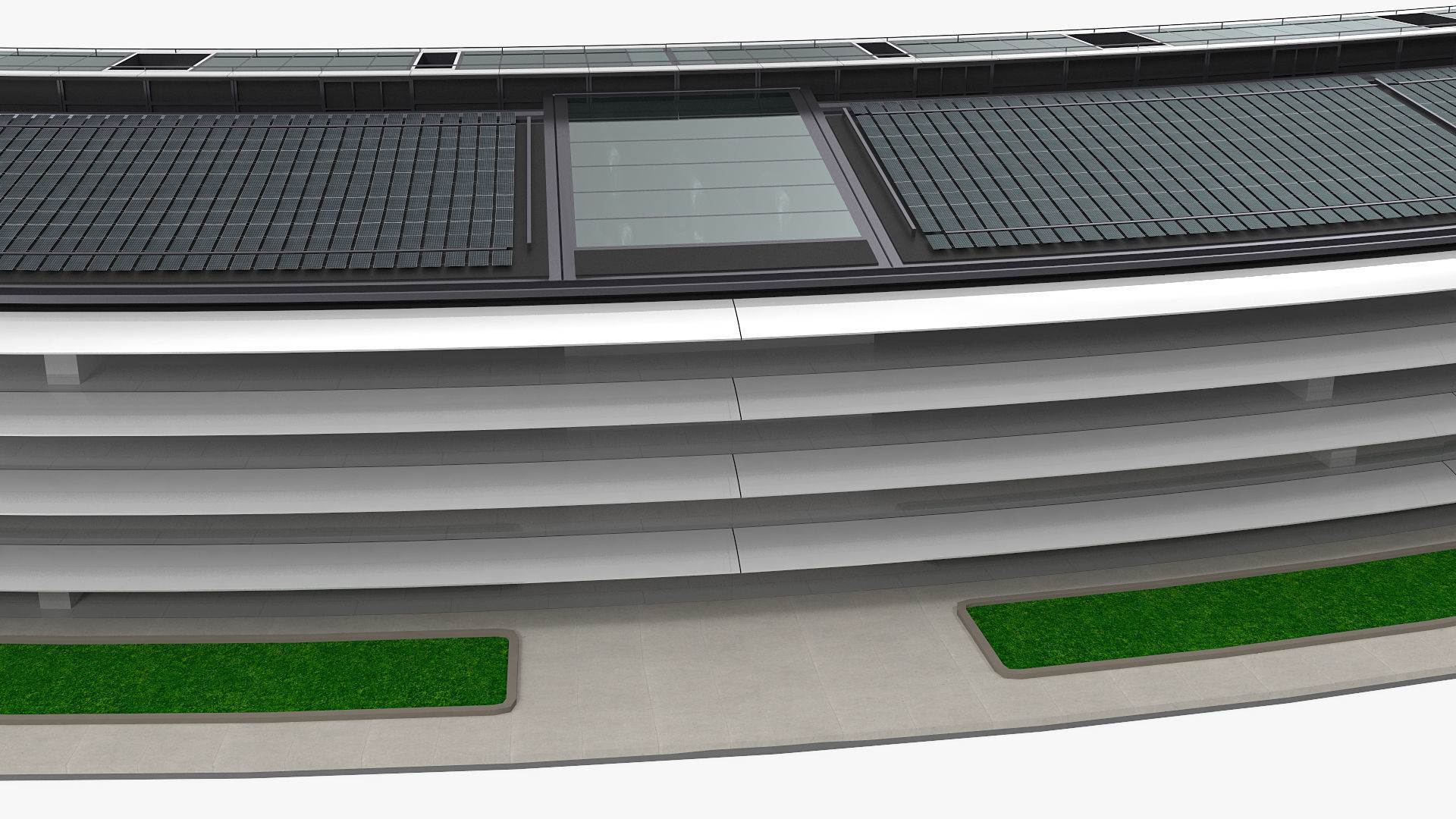 Apple Park Corporate Headquarters 3D model_10