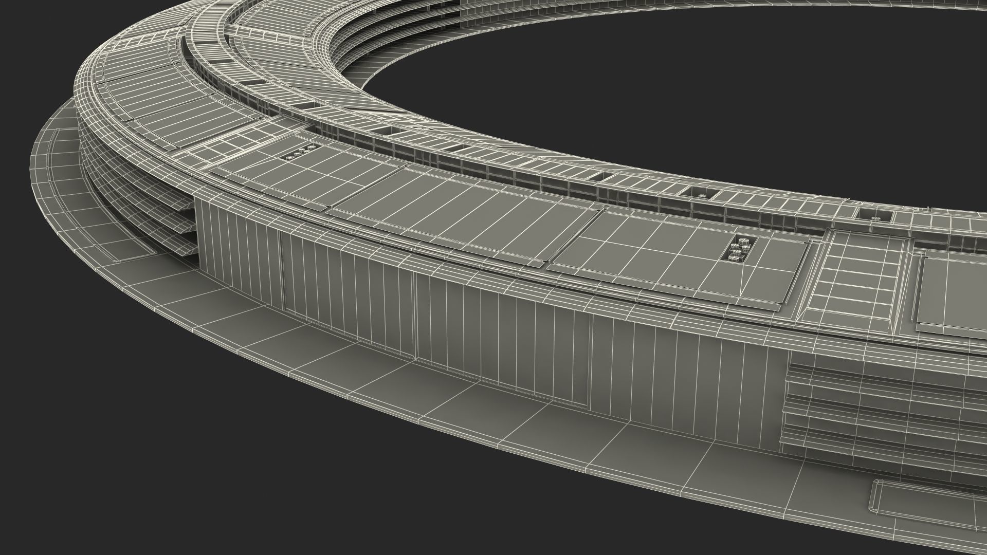 Apple Park Corporate Headquarters 3D model_17