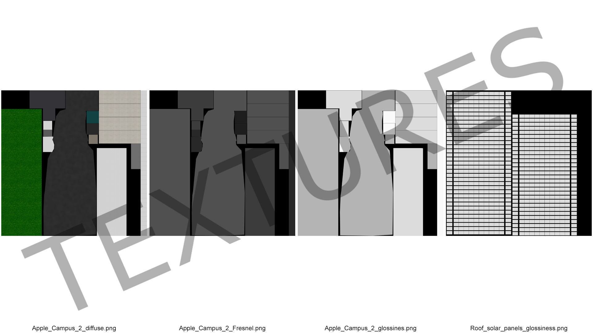 Apple Park Corporate Headquarters 3D model_14