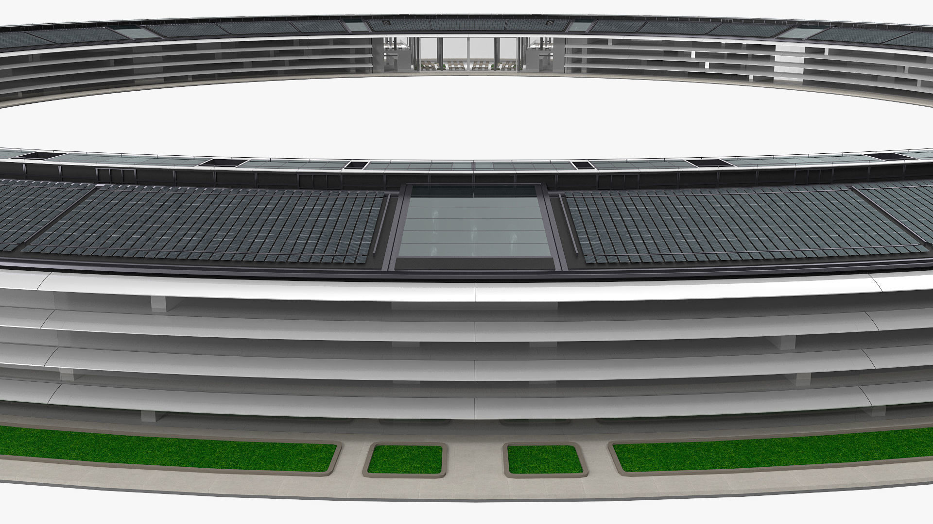Apple Park Corporate Headquarters 3D model_9