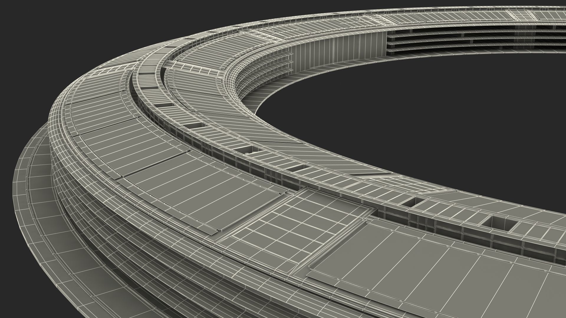 Apple Park Corporate Headquarters 3D model_21
