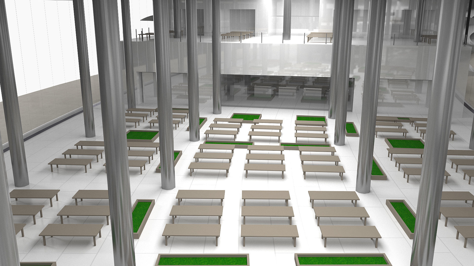 Apple Park Corporate Headquarters 3D model_11