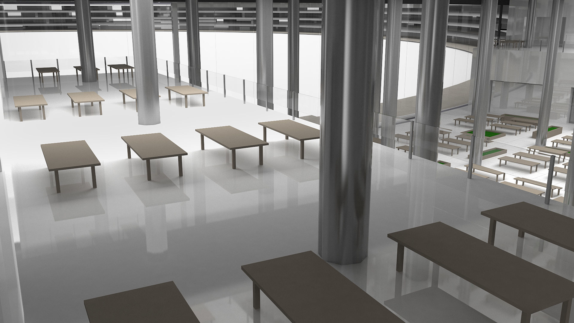 Apple Park Corporate Headquarters 3D model_12