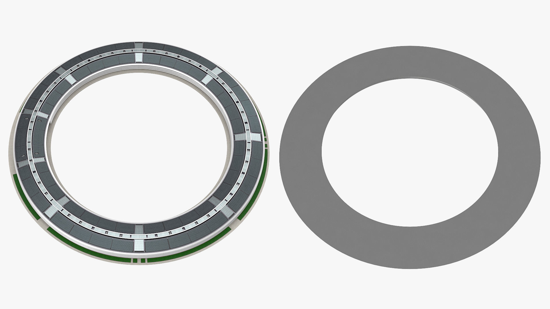 Apple Park Corporate Headquarters 3D model_2