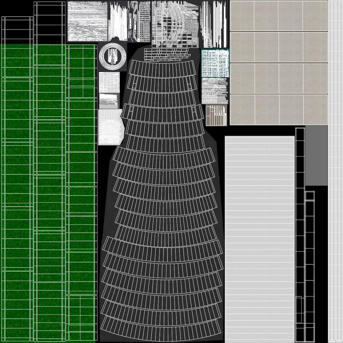 Apple Park Corporate Headquarters 3D model_13