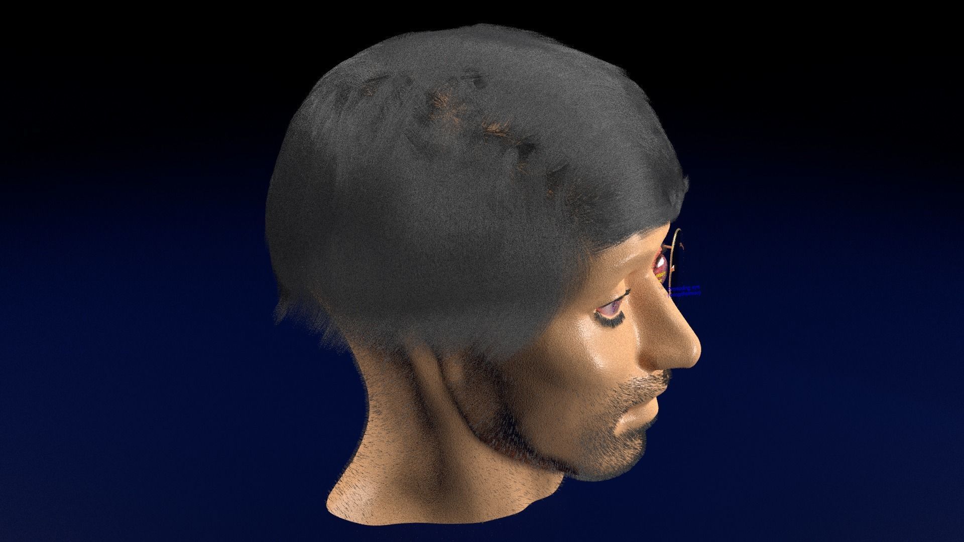 Thyroid eye lesions 3D model_119