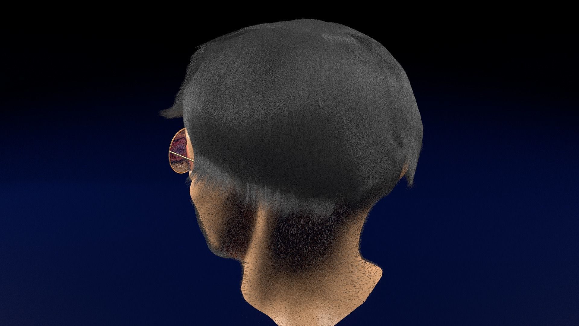 Thyroid eye lesions 3D model_115