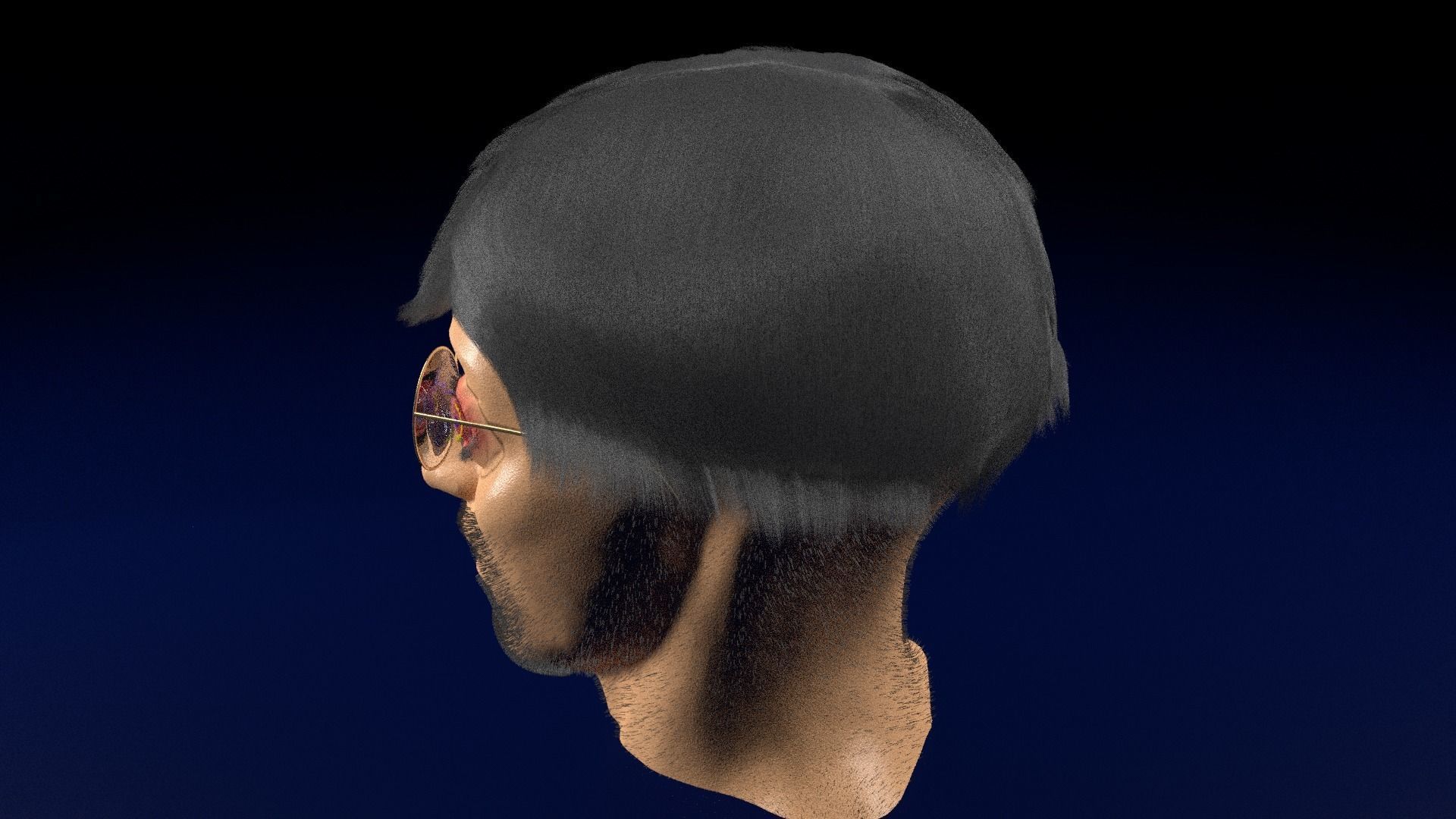 Thyroid eye lesions 3D model_118