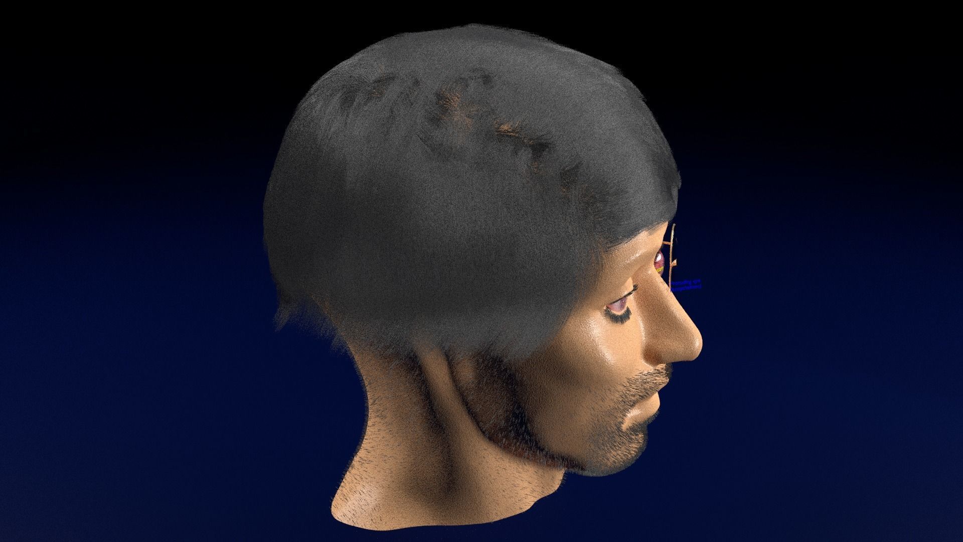 Thyroid eye lesions 3D model_68