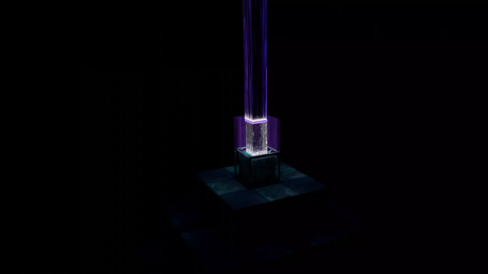 Minecraft Purple beacon Free 3D model