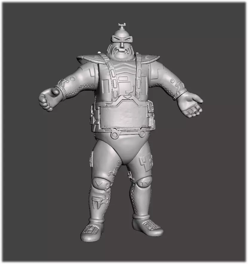 krang andriode 3D print model