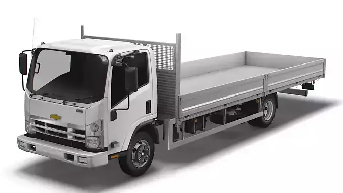 Chevrolet W3500 Rigid body truck 2021 3D model
