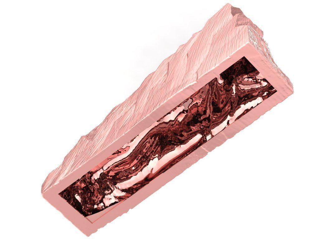 Reclining Buddha 3D Model for Jewelry or Sculpture Design 3D print model_7