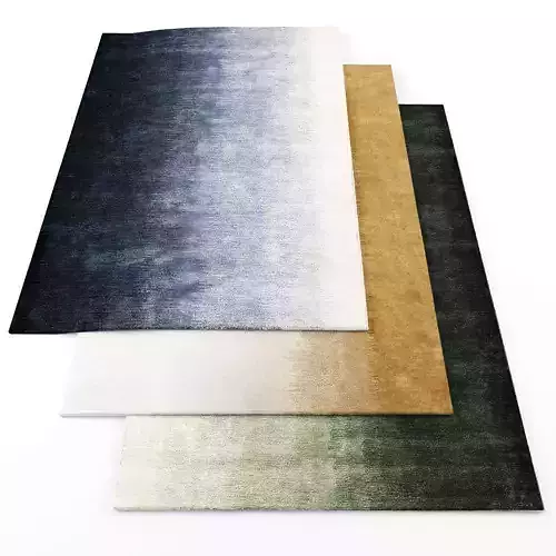 Rugs-1170 ombre rug Low-poly 3D model