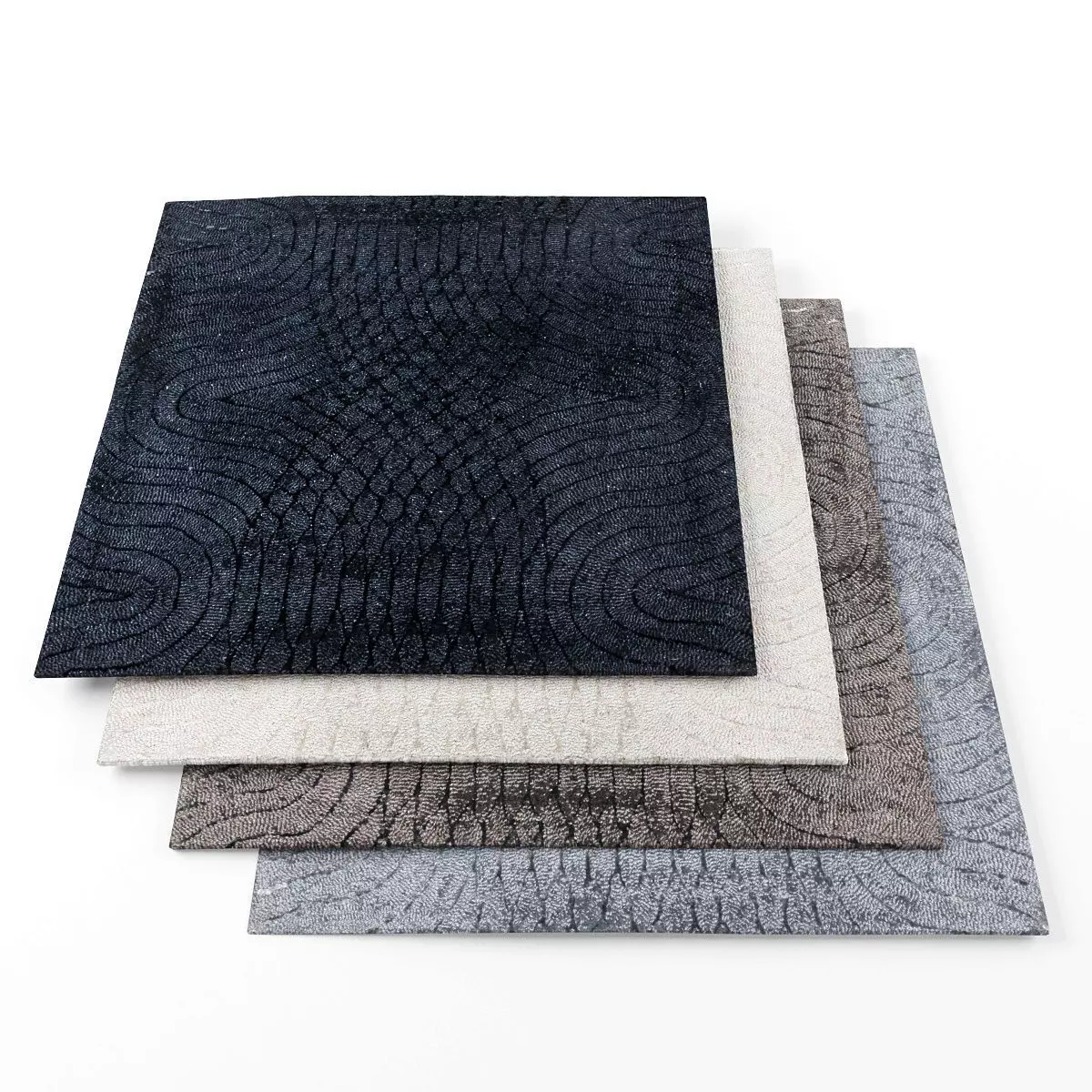 Rugs-1174 crocodile rug Low-poly 3D model_0