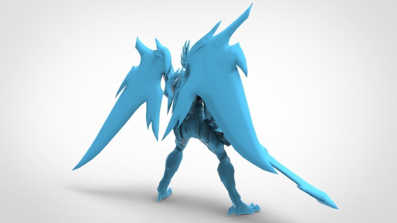 Aatrox Justicar - League of Legends 3D print model_8