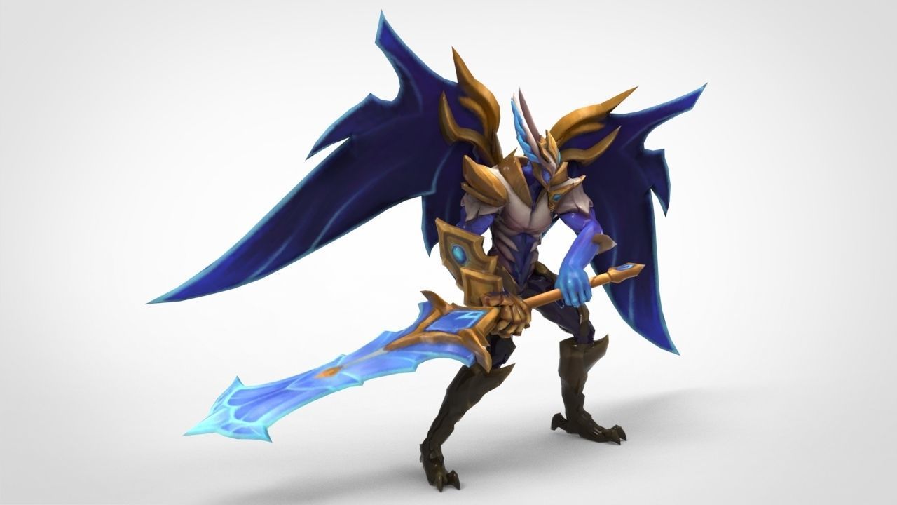 Aatrox Justicar - League of Legends 3D print model_3