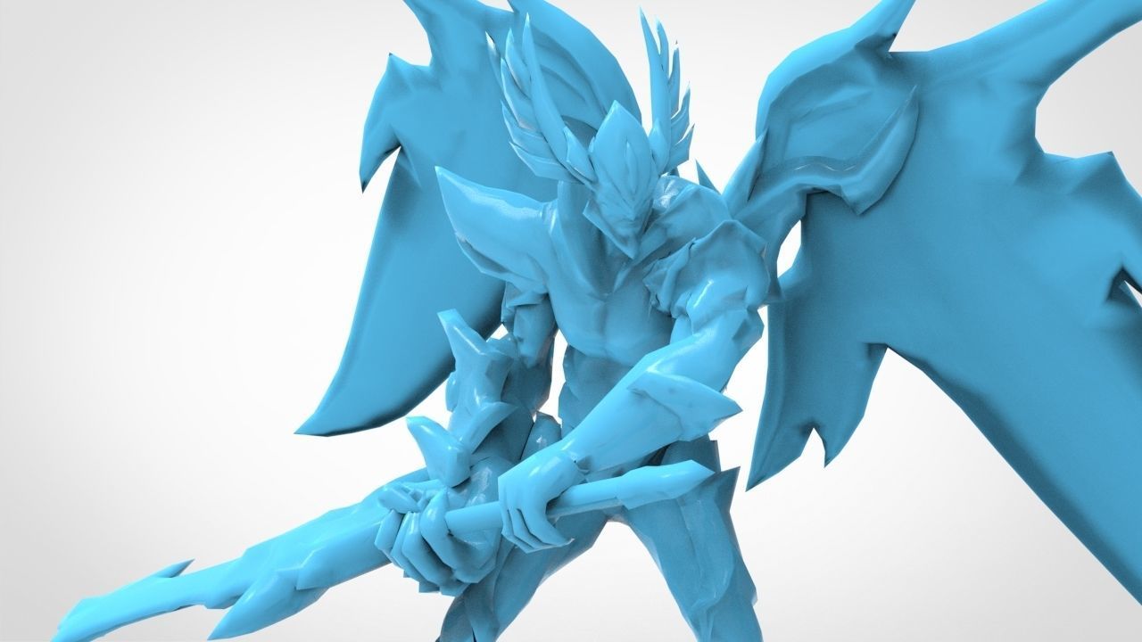 Aatrox Justicar - League of Legends 3D print model_11