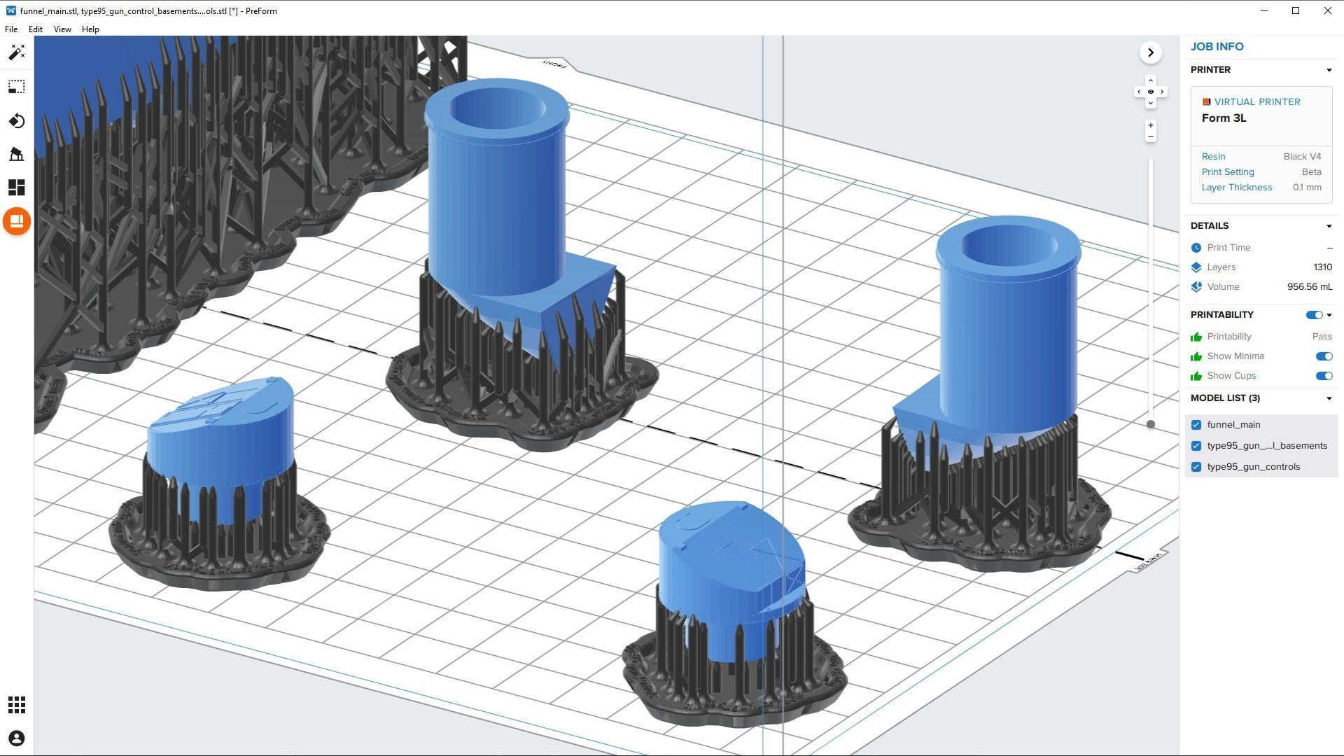 Yamato funnel - Personal license - 1-100 scale 3D print model_9