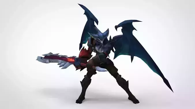 Aatrox See Hunter - League of Legends 3D print model