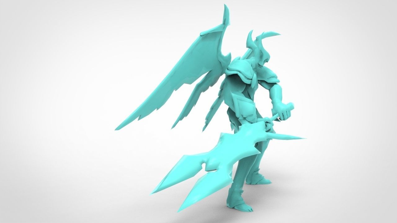 Aatrox Victorious - League of Legends 3D print model_8