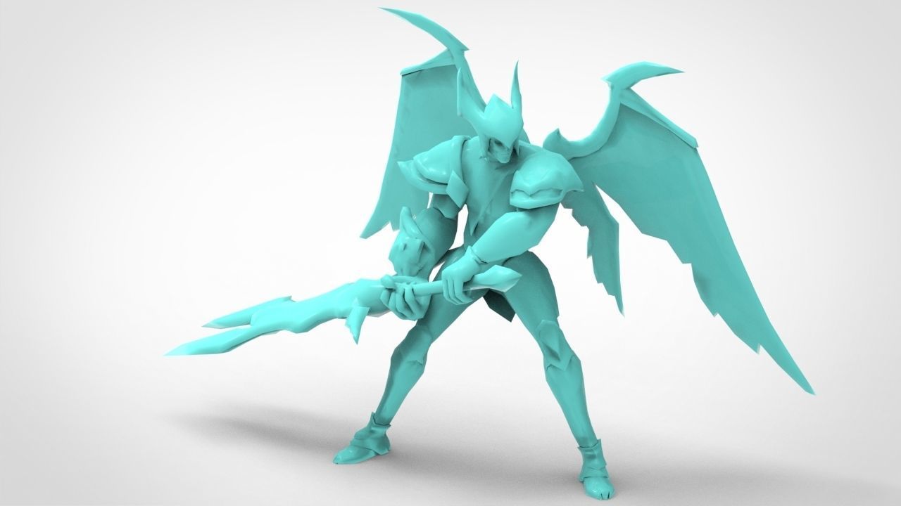 Aatrox Victorious - League of Legends 3D print model_6