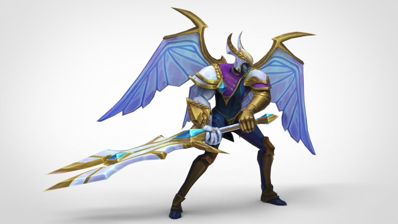 Aatrox Victorious - League of Legends 3D print model_3