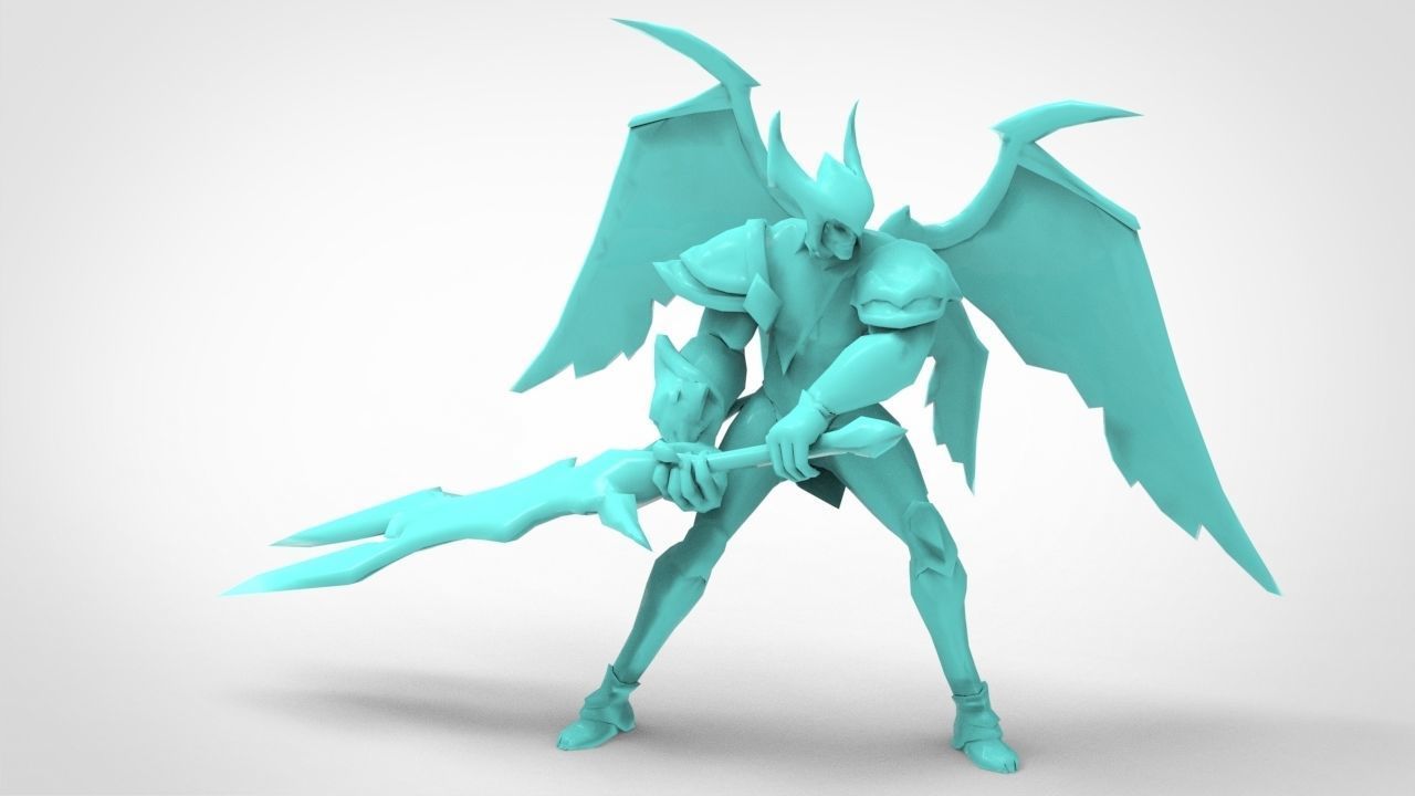 Aatrox Victorious - League of Legends 3D print model_9