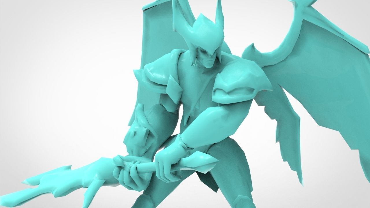 Aatrox Victorious - League of Legends 3D print model_10