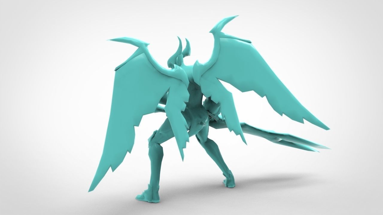 Aatrox Victorious - League of Legends 3D print model_7