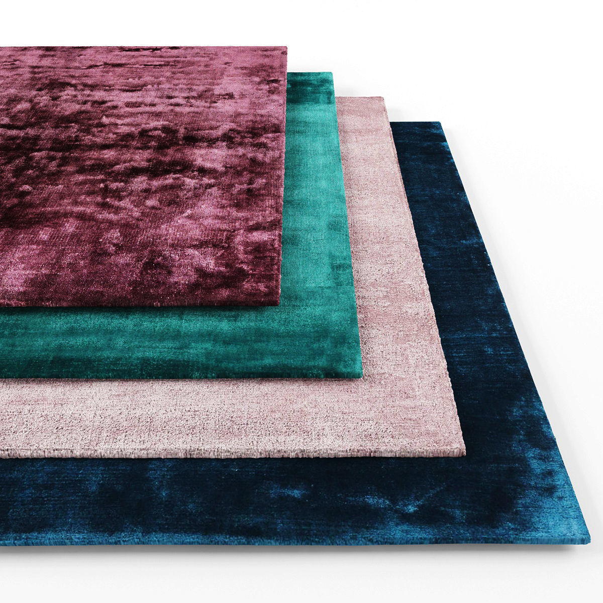Rugs-1176 rug colors Low-poly 3D model_1