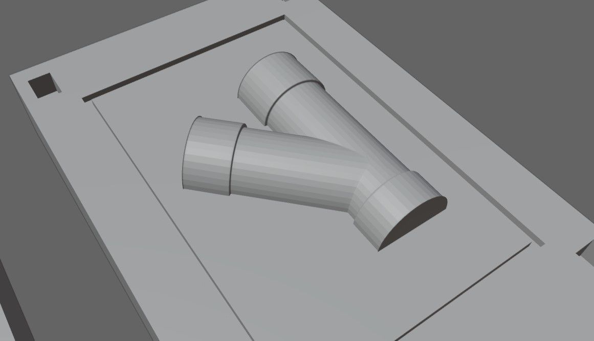 Mold for Pipe Y - Form - Molde Forma Cano 3D print model_18