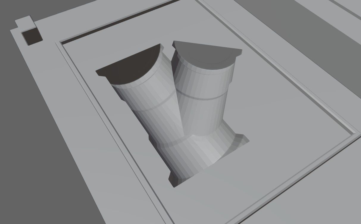 Mold for Pipe Y - Form - Molde Forma Cano 3D print model_4