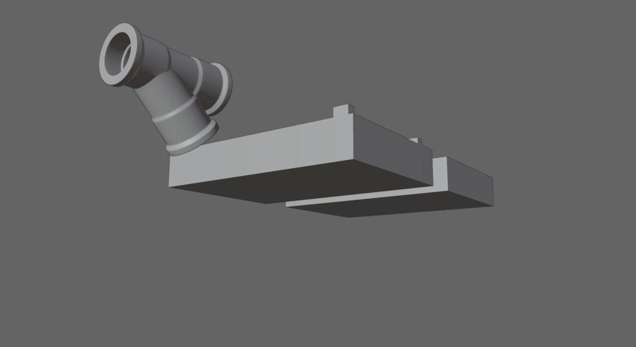 Mold for Pipe Y - Form - Molde Forma Cano 3D print model_17