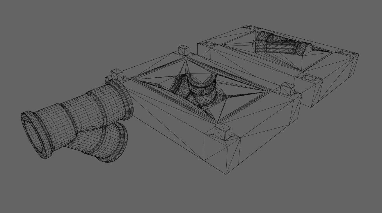 Mold for Pipe Y - Form - Molde Forma Cano 3D print model_5