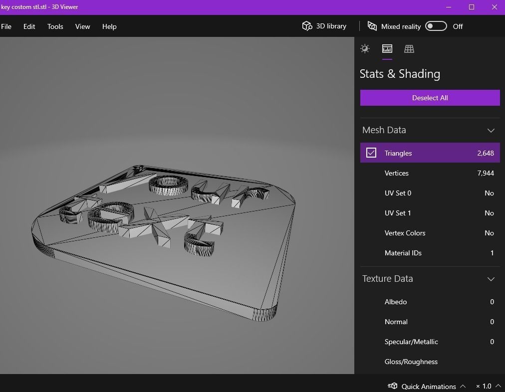 Custom keychain 3D print model_15
