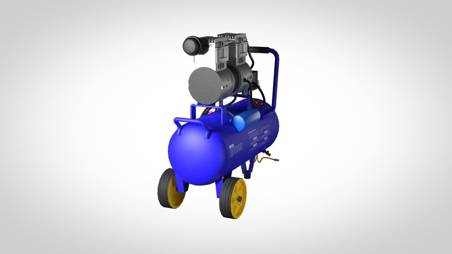 Air Compressor  3D model_6